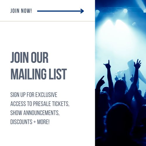 Join our Mailing List