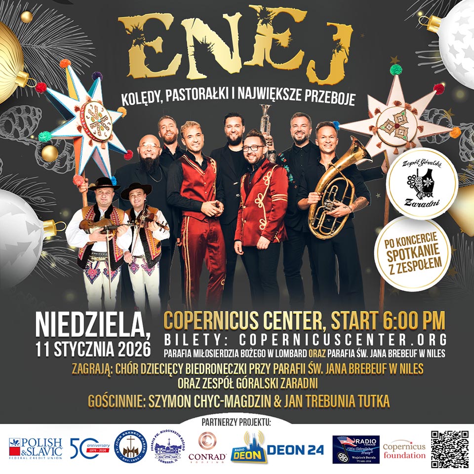 The New Year is here, the holiday magic still lingers in the air… and ENEJ is returning across the ocean with a special concert tour!